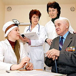 Ветеранам предлагают медицинскую помощь