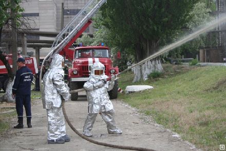 СБУ, МВД и МЧС на Приднепровской ТЕС искали псевдо террористов