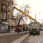 С улицы Новокрымской убирают киоски