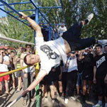 «Чтобы в городе не было наркоманов, в каждом дворе нужно установить спортивную площадку!»