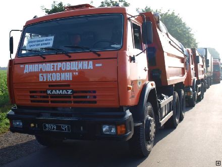 Днепропетровщина подставила плечо поддержки Черновицкой области