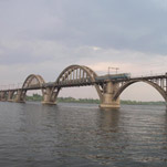Ремонт на Мерефо - Херсонском мосту