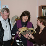 В Днепропетровске создали первую в стране выставку для слепых