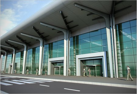 В Днепропетровском аэропорту строят новый терминал