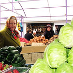 На днепропетровских рынках появились «весенние» овощи