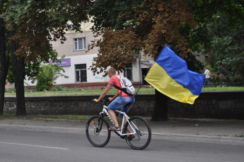 В Днепропетровске праздновали День флага (Фотоотчет) В Днепропетровске праздновали День флага (Фотоотчет)