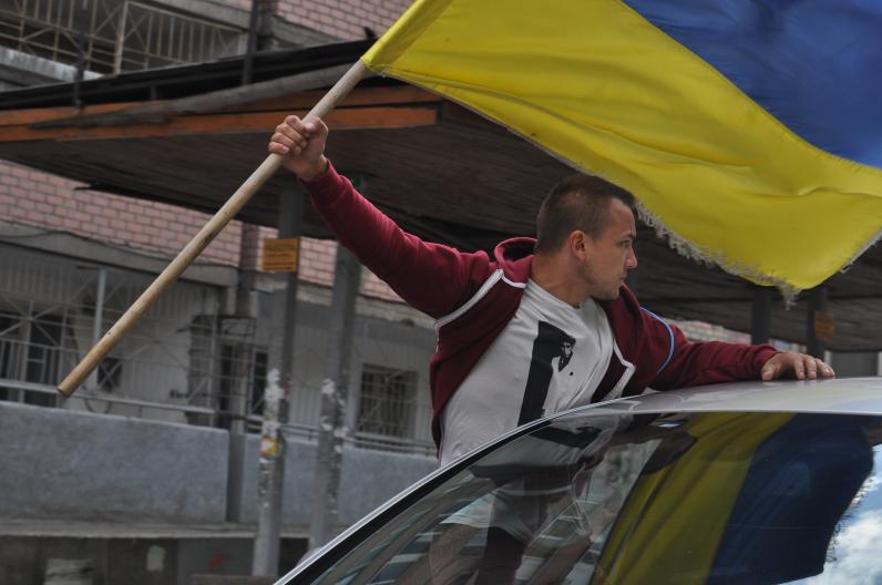 В Днепропетровске праздновали День флага (Фотоотчет) В Днепропетровске праздновали День флага (Фотоотчет)