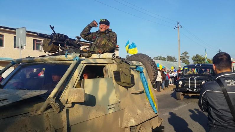 Десантники 25-ой бригады вернулись домой после 5 месяцев боев (ФОТО) Десантники 25-ой бригады вернулись домой после 5 месяцев боев (ФОТО)