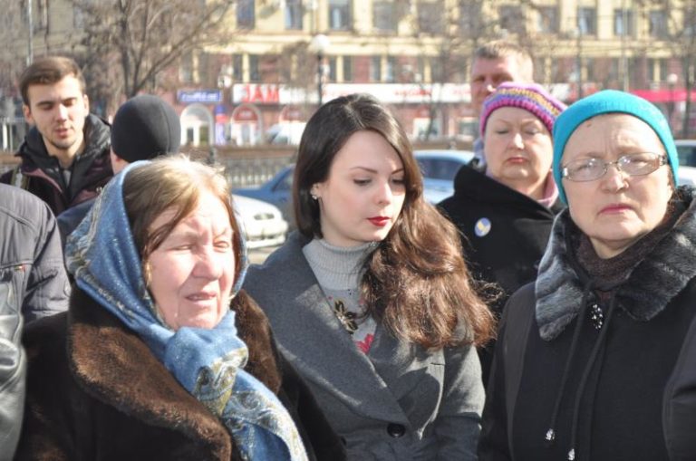 В Днепропетровске снова протестовали против повышения цен на проезд
