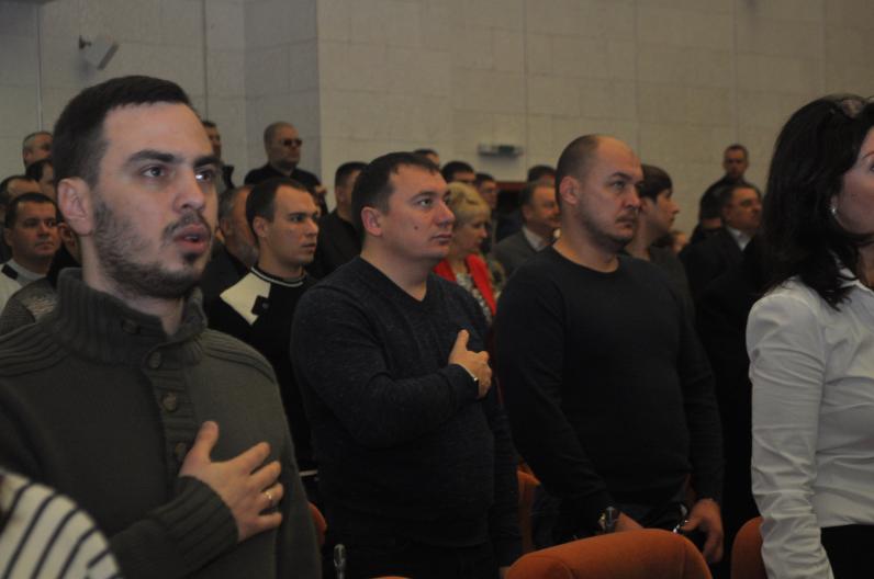 В Днепропетровском горсовете состоялся форум защитников Украины