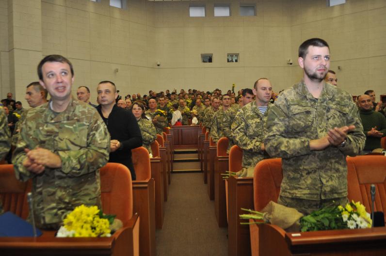 В Днепропетровском горсовете состоялся форум защитников Украины