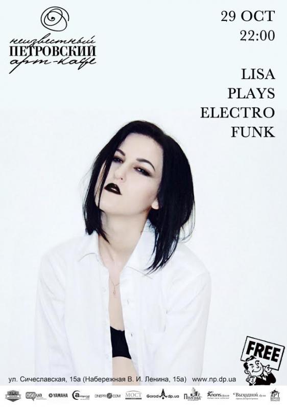 Lisa plays electro funk Lisa plays electro funk