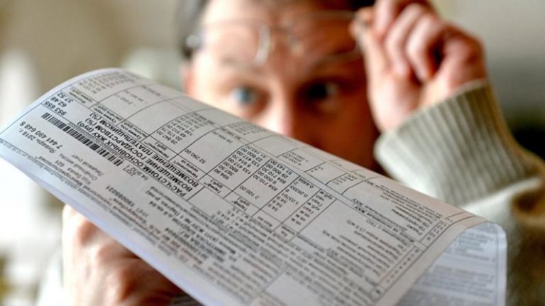 Как будут расти суммы  за коммуналку””