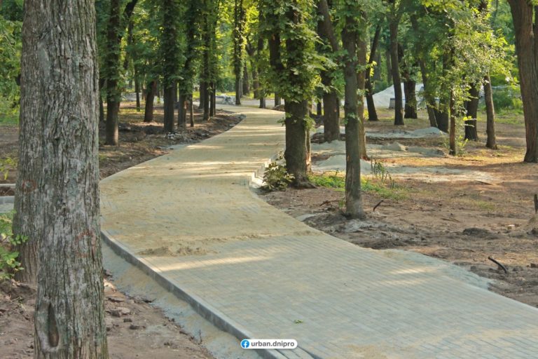 В Днепре откроют парк Гагарина после реконструкции