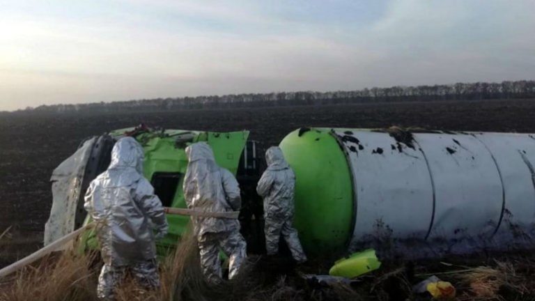 На Днепропетровщине перевернулся газовоз