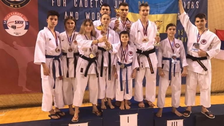 Дніпровські спортсмени стали призерами чемпіонату світу з карате З WKC