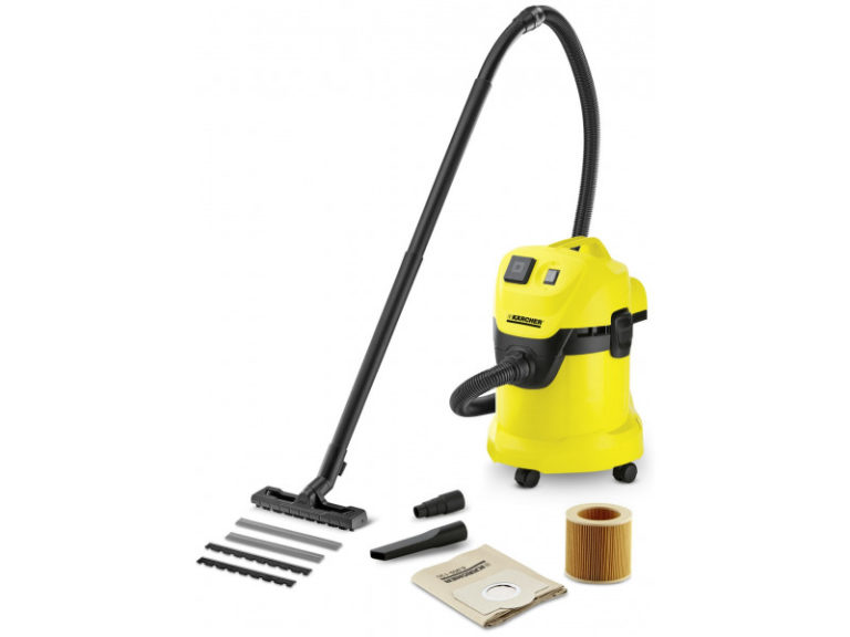 Функциональный строительный пылесос Karcher WD 3 P: особенности использования, главные преимущества и комплектация