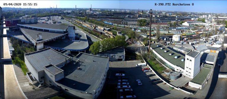 Панорамная камера на ул. Курчатова, 8