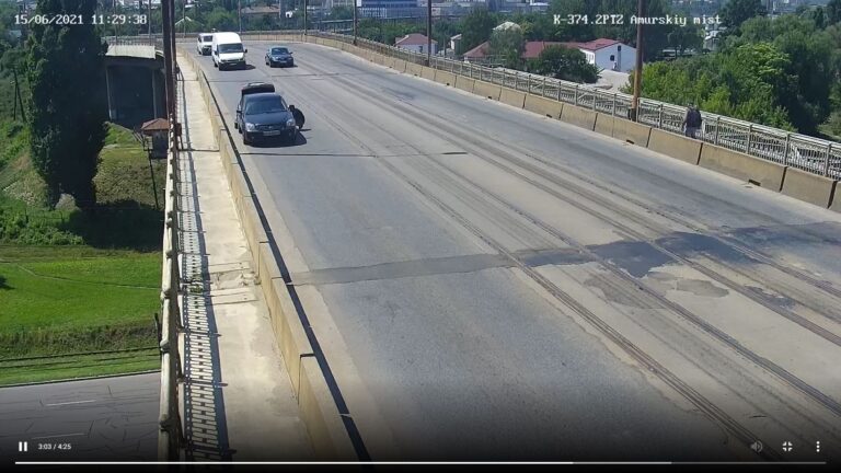 Амурский мост (со стороны Набережной Заводской)