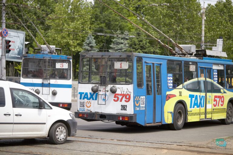 В Днепре временно изменится движение троллейбусов