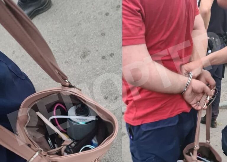 В Днепре мужчина с баллончиком ограбил жену