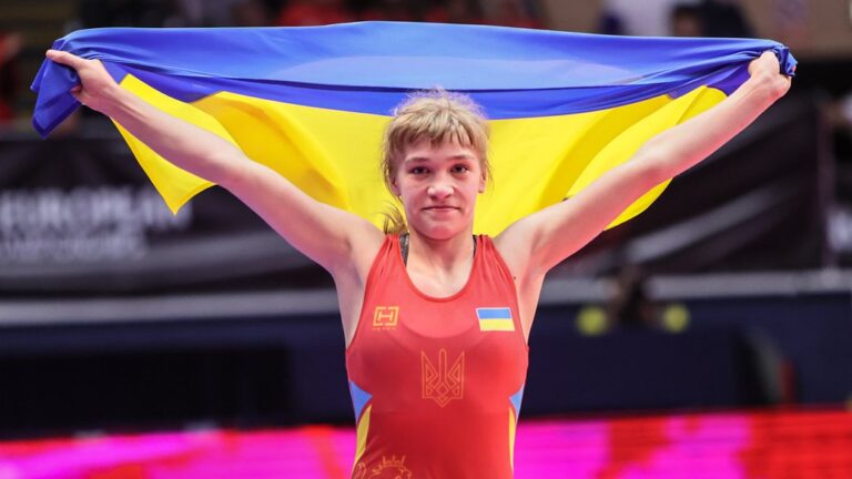 Спортсменка з Дніпропетровщини стала чемпіонкою Європи з вільної боротьби