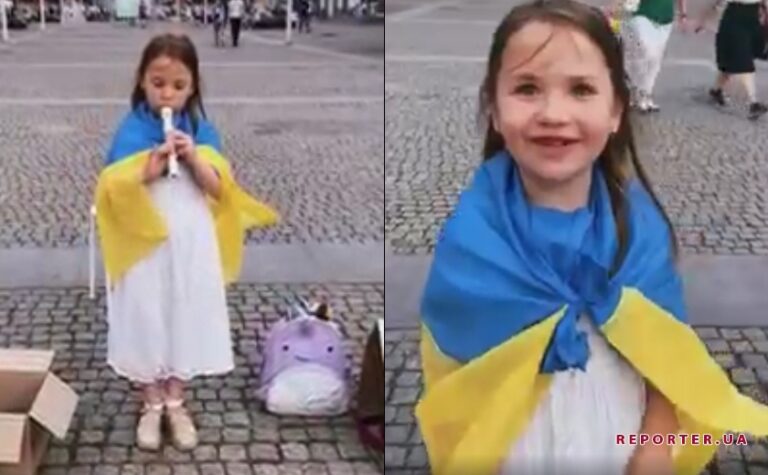6-річна дівчинка з Дніпра зібрала 118 тисяч гривень на допомогу ЗСУ