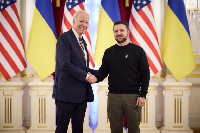Президент США Джо Байден прибув у Київ