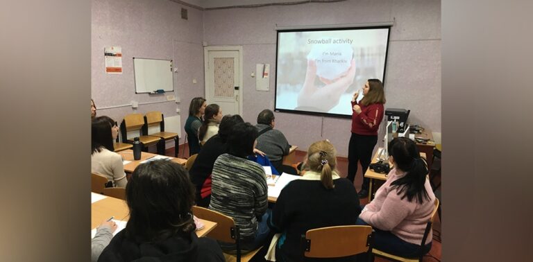 На Дніпропетровщині переселенців безкоштовно навчають англійській мові