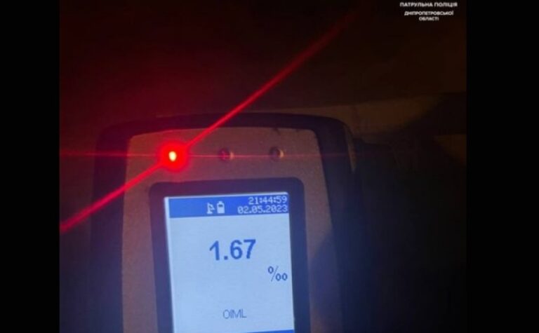У Дніпрі патрульні затримали нетверезу водійку