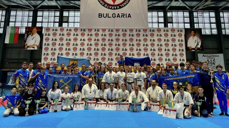 Дніпровські спортсмени вибороли 11 медалей на Чемпіонаті Європи в Болгарії