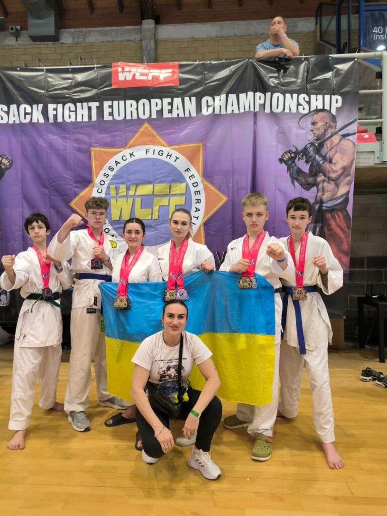 Дніпровські спортсмени вибороли 11 медалей на Чемпіонаті Європи з козацького двобою