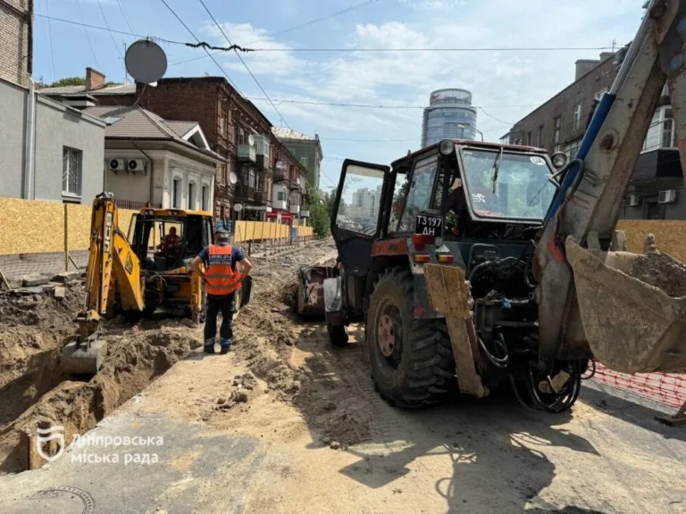 Вулицю Європейську у Дніпрі перекриють на пів року через ремонт колектора