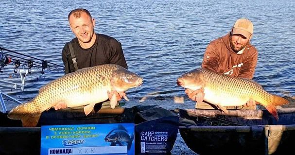 На Дніпропетровщині виловили понад 3 тонни риби виловили на чемпіонаті України з ловлі коропа