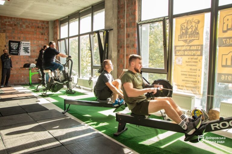 У Дніпрі відкрили спортивний простір для ветеранів