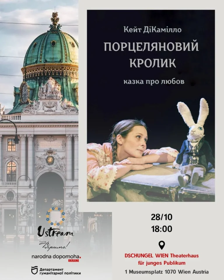 Дніпровський театр «Віримо!» представить дві вистави на міжнародному фестивалі у Відні