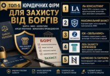 Які юридичні фірми займаються захистом від боргів. Рейтинг 5 найкращих