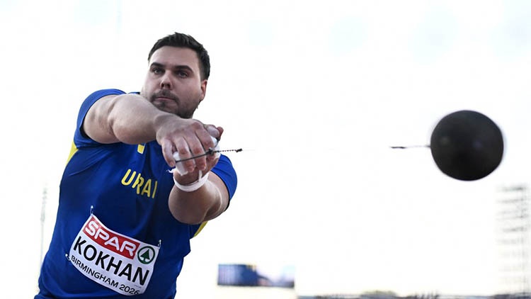 Дніпрянин Михайло Кохан виборов «бронзу» чемпіонату Європи в метанні молота