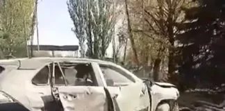 Безпілотник влучив у заправку на Дніпропетровщині